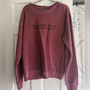 Taylor Swift x Urban Red Taylor’s version Crew Neck